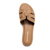 image:imageDREAM PAIRS Womens Dressy Slide Sandals Slipon Comfortable Slides Fashion Casual Open Toe Summer Beach SandalsBrownraffia