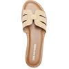 image:imageDREAM PAIRS Womens Dressy Slide Sandals Slipon Comfortable Slides Fashion Casual Open Toe Summer Beach SandalsNuderaffia