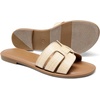 image:imageDREAM PAIRS Womens Dressy Slide Sandals Slipon Comfortable Slides Fashion Casual Open Toe Summer Beach SandalsNuderaffia