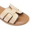 image:imageDREAM PAIRS Womens Dressy Slide Sandals Slipon Comfortable Slides Fashion Casual Open Toe Summer Beach SandalsNuderaffia