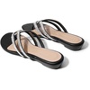 image:imageDREAM PAIRS Womens Fashion Rhinestones Design Slides Sandals Dress Daily Flat Sandals for SummerBlack