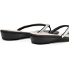 image:imageDREAM PAIRS Womens Fashion Rhinestones Design Slides Sandals Dress Daily Flat Sandals for SummerBlack Glitter