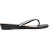 image:imageDREAM PAIRS Womens Fashion Rhinestones Design Slides Sandals Dress Daily Flat Sandals for SummerBlack Glitter