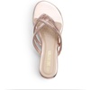 image:imageDREAM PAIRS Womens Fashion Rhinestones Design Slides Sandals Dress Daily Flat Sandals for SummerChampagneGoldpu