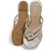 image:imageDREAM PAIRS Womens Fashion Rhinestones Design Slides Sandals Dress Daily Flat Sandals for SummerGold