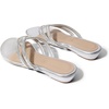 image:imageDREAM PAIRS Womens Fashion Rhinestones Design Slides Sandals Dress Daily Flat Sandals for SummerSilver