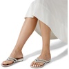 image:imageDREAM PAIRS Womens Fashion Rhinestones Design Slides Sandals Dress Daily Flat Sandals for SummerSilver