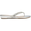 image:imageDREAM PAIRS Womens Fashion Rhinestones Design Slides Sandals Dress Daily Flat Sandals for SummerSilver Glitter