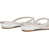 image:imageDREAM PAIRS Womens Fashion Rhinestones Design Slides Sandals Dress Daily Flat Sandals for SummerSilver Glitter