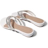 image:imageDREAM PAIRS Womens Fashion Rhinestones Design Slides Sandals Dress Daily Flat Sandals for SummerWhite