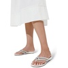 image:imageDREAM PAIRS Womens Fashion Rhinestones Design Slides Sandals Dress Daily Flat Sandals for SummerWhite
