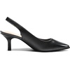 image:imageDREAM PAIRS Womens Kitten Heel Slingback Pointed Closed Toe Low Stiletto Heels Dress Bridal Elegant Wedding Pumps ShoesBlack