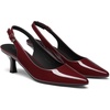 image:imageDREAM PAIRS Womens Kitten Heel Slingback Pointed Closed Toe Low Stiletto Heels Dress Bridal Elegant Wedding Pumps ShoesBurgundy