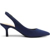 image:imageDREAM PAIRS Womens Kitten Heel Slingback Pointed Closed Toe Low Stiletto Heels Dress Bridal Elegant Wedding Pumps ShoesNavysuede1