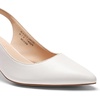 image:imageDREAM PAIRS Womens Kitten Heel Slingback Pointed Closed Toe Low Stiletto Heels Dress Bridal Elegant Wedding Pumps ShoesWhitepu