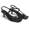 image:imageDREAM PAIRS Womens Low Kitten Heels Square Open Toe Ankle Strap Party Wedding Dressy 216 Inch 2026 Sandals Shoes With Quiet Heel CapBlack