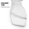 image:imageDREAM PAIRS Womens Low Kitten Heels Square Open Toe Ankle Strap Party Wedding Dressy 216 Inch 2026 Sandals Shoes With Quiet Heel CapWhite