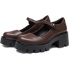 image:imageDREAM PAIRS Womens Mary Janes Shoes Platform Dress Low Heel Chunky Pumps Round Toe Ankle Strap Pumps Shoes Oxfords EstherBrownpu