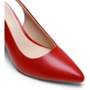 image:imageDREAM PAIRS Womens Slingback Heels Chunky Block Heels Pointed Toe Closed Toe Pumps Comfortable Work Office Business ShoesRed