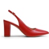 image:imageDREAM PAIRS Womens Slingback Heels Chunky Block Heels Pointed Toe Closed Toe Pumps Comfortable Work Office Business ShoesRed