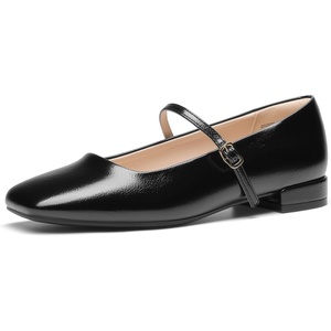 image:imageDREAM PAIRS Women Square Toe Mary Jane Ballet Flats Square Toe Low Heel Dress Shoes Comfortable Dress Shoes for Office Wedding DailyBlack