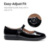 image:imageDREAM PAIRS Girls Mary Jane Flats School Uniform Dress ShoesDark Black