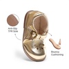 image:imageDREAM PAIRS Girls Mary Jane Shoes  Toddler School Uniform Dress Shoes Wide Toe Ballet Flats for Little KidsGold