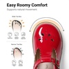 image:imageDREAM PAIRS Girls Mary Jane Shoes  Toddler School Uniform Dress Shoes Wide Toe Ballet Flats for Little KidsRed
