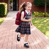 image:imageDREAM PAIRS Girls Mary Jane Shoes  Toddler School Uniform Dress Shoes Wide Toe Ballet Flats with Detachable Bow for Little KidsBlack