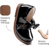 image:imageDREAM PAIRS Girls Mary Jane Shoes  Toddler School Uniform Dress Shoes Wide Toe Ballet Flats with Detachable Bow for Little KidsBlack