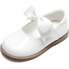 image:imageDREAM PAIRS Girls Mary Jane Shoes  Toddler School Uniform Dress Shoes Wide Toe Ballet Flats with Detachable Bow for Little KidsWhite