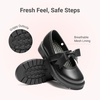 image:imageDREAM PAIRS Girls School Shoes Uniform Mary Jane Dress Platform Chunky Oxford Pumps with Bow for Toddler Little Big KidClassic Black