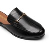 image:imageDREAM PAIRS Mules for Women Flats Comfortable Buckle Mules Slip on Slides Backless Loafers ShoesBlacksnake