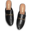 image:imageDREAM PAIRS Mules for Women Flats Comfortable Buckle Mules Slip on Slides Backless Loafers ShoesBlacksnake