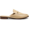 image:imageDREAM PAIRS Mules for Women Flats Comfortable Buckle Mules Slip on Slides Backless Loafers ShoesNudepu