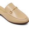 image:imageDREAM PAIRS Mules for Women Flats Comfortable Buckle Mules Slip on Slides Backless Loafers ShoesNudepu