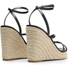image:imageDREAM PAIRS Strappy Espadrille Platform Wedge Sandals for Women Dressy Summer Comfortable Open Toe Sandals with Cushioned Insole and Ankle Strap BuckleBlack