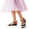 image:imageDREAM PAIRS Strappy Wrapped Dressy Wedge Sandals Comfortable Ankle Strap Open Toe Evening Dress Wedding Dance Summer ShoesBlacknubuck