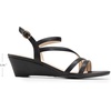 image:imageDREAM PAIRS Strappy Wrapped Dressy Wedge Sandals Comfortable Ankle Strap Open Toe Evening Dress Wedding Dance Summer ShoesBlackpu