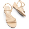 image:imageDREAM PAIRS Strappy Wrapped Dressy Wedge Sandals Comfortable Ankle Strap Open Toe Evening Dress Wedding Dance Summer ShoesNudenubuck