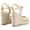 image:imageDREAM PAIRS Wedge Sandals for Women Dressy Summer Platform Espadrille Strappy Casual Braided Heels Comfortable with Open Toe and Ankle StrapBeigeraffia
