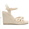 image:imageDREAM PAIRS Wedge Sandals for Women Dressy Summer Platform Espadrille Strappy Casual Braided Heels Comfortable with Open Toe and Ankle StrapBeigeraffia