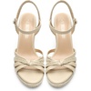image:imageDREAM PAIRS Wedge Sandals for Women Dressy Summer Platform Espadrille Strappy Casual Braided Heels Comfortable with Open Toe and Ankle StrapBeigeraffia
