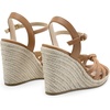 image:imageDREAM PAIRS Wedge Sandals for Women Dressy Summer Platform Espadrille Strappy Casual Braided Heels Comfortable with Open Toe and Ankle StrapBrownraffia
