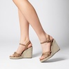 image:imageDREAM PAIRS Wedge Sandals for Women Dressy Summer Platform Espadrille Strappy Casual Braided Heels Comfortable with Open Toe and Ankle StrapBrownraffia