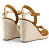 image:imageDREAM PAIRS Wedge Sandals for Women Dressy Summer Platform Espadrille Strappy Casual Braided Heels Comfortable with Open Toe and Ankle StrapBrownsuede