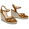 image:imageDREAM PAIRS Wedge Sandals for Women Dressy Summer Platform Espadrille Strappy Casual Braided Heels Comfortable with Open Toe and Ankle StrapBrownsuede