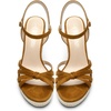 image:imageDREAM PAIRS Wedge Sandals for Women Dressy Summer Platform Espadrille Strappy Casual Braided Heels Comfortable with Open Toe and Ankle StrapBrownsuede
