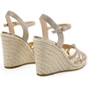 image:imageDREAM PAIRS Wedge Sandals for Women Dressy Summer Platform Espadrille Strappy Casual Braided Heels Comfortable with Open Toe and Ankle StrapGoldglitter
