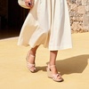 image:imageDREAM PAIRS Wedge Sandals for Women Dressy Summer Platform Espadrille Strappy Casual Braided Heels Comfortable with Open Toe and Ankle StrapPinksuede